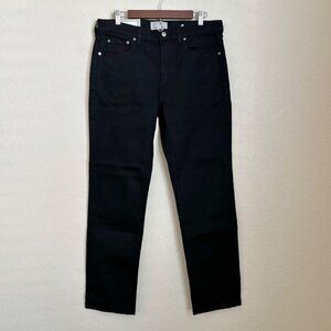 Everlane Straight Fit Jeans Men’s 32x32 Black Low Stretch Denim New With Tags